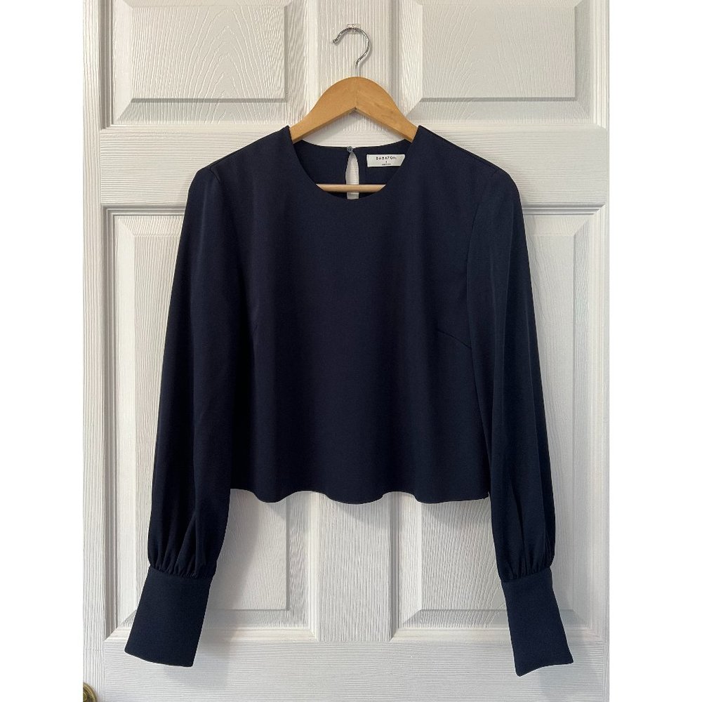 Aritzia | Babaton Parsons Blouse in Pure Indigo